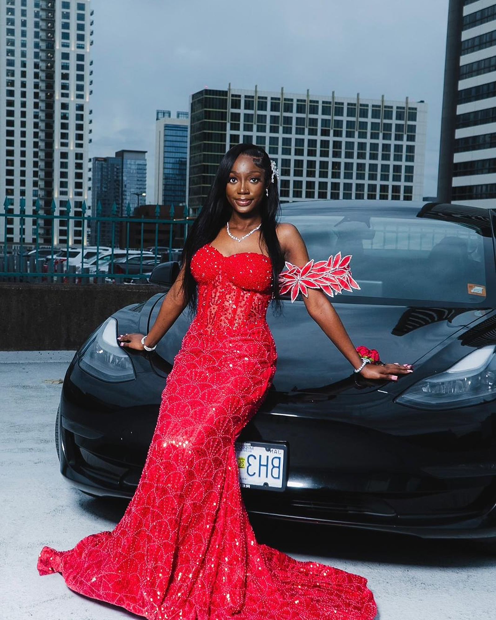 Red Prom Dress 01